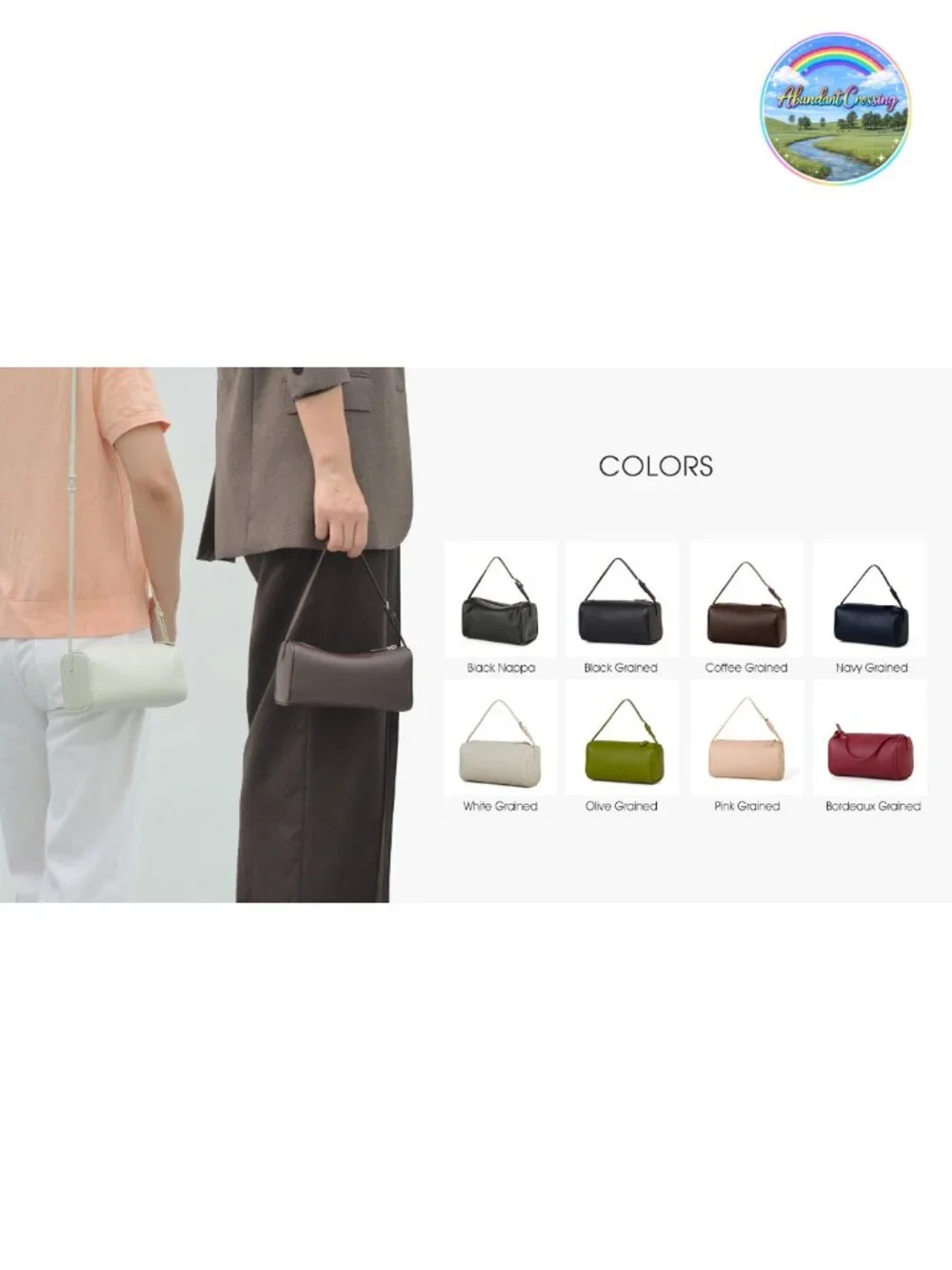 Premium Full-Grained Leather Hobo Crossbody Bag for Women